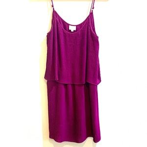 SOLD Parker MAGENTA DRESS Size L